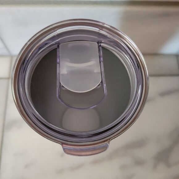 Kiss My Grits Designed Stainless Steel Red Travel Mug Coffee Tumbler - Picture 4 of 6